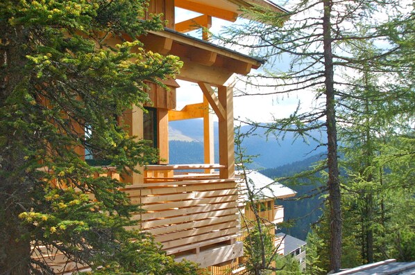 Vue depuis l’hébergement