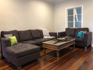 Top Deck 3 Bedroom Apartment (#5) | Living room