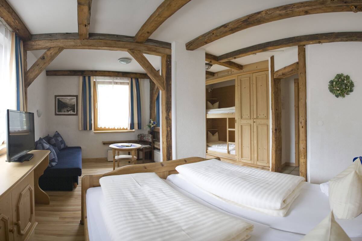 In-room safe, desk, soundproofing, free cots/infant beds