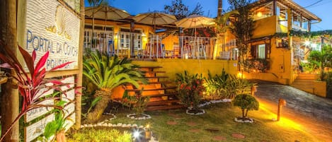 Front of property - evening/night