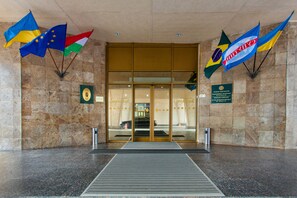 Entrada de la propiedad