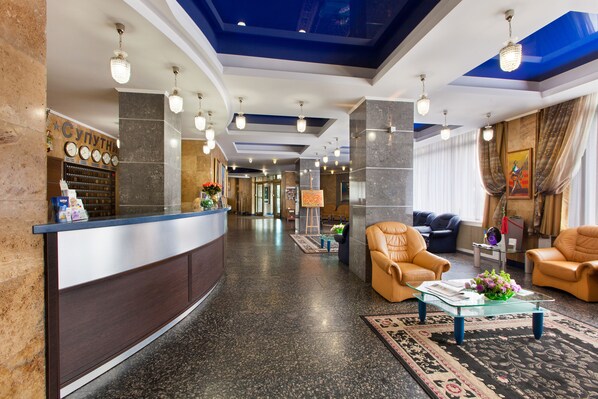 Sitzecke in der Lobby