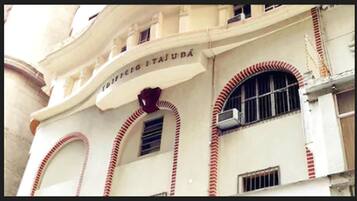 Voorkant van accommodatie