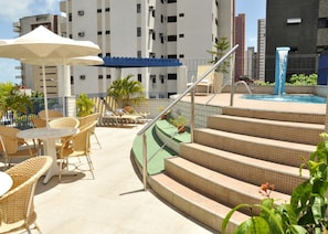 Terrace/patio - Vila Azul Praia Hotel (Fortaleza)
