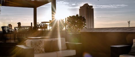 Terrasse sur le toit