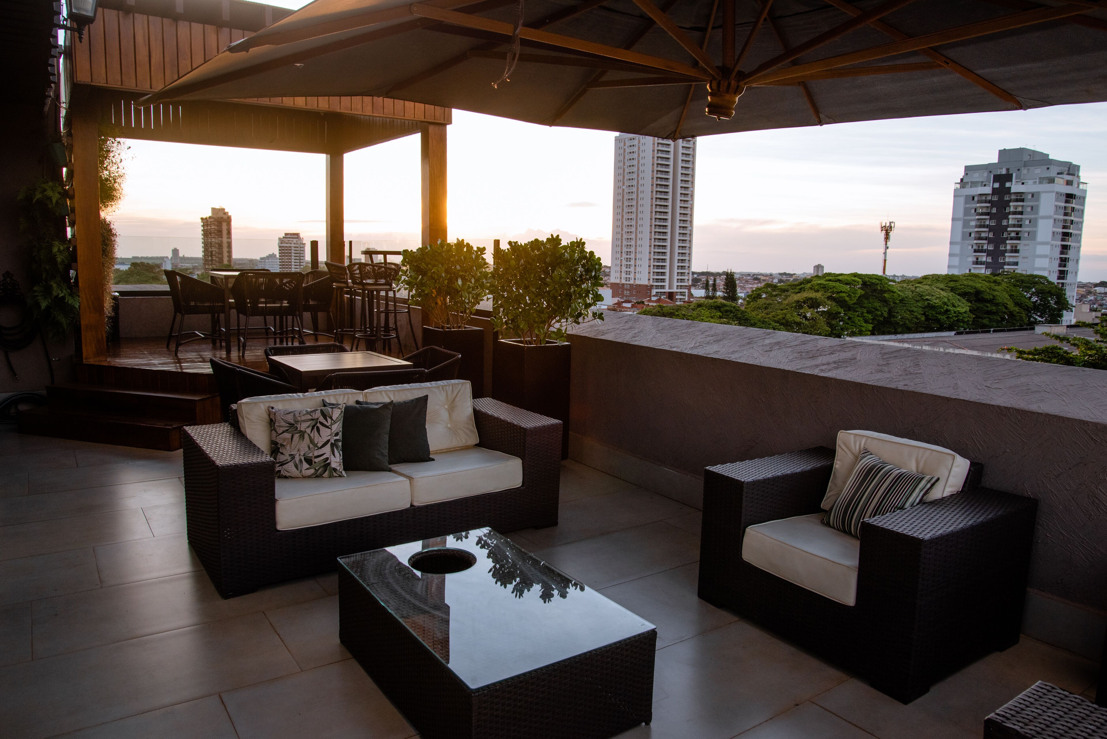 rooftop terrace
