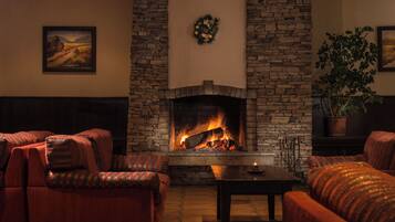 Sala de estar en el lobby