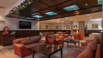 Sala de estar en el lobby