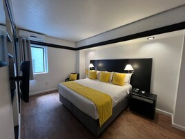 Minibar, in-room safe, desk, blackout curtains