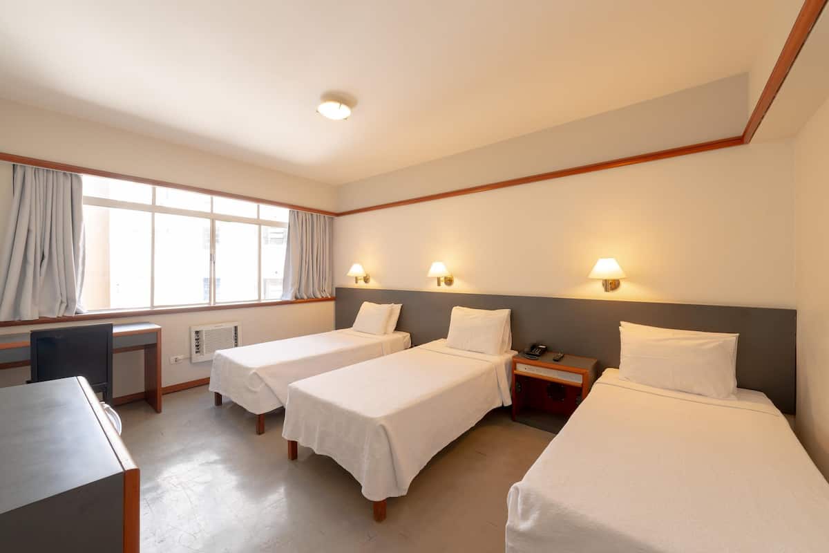 Standard Triple Room | Minibar, desk, blackout curtains, free WiFi