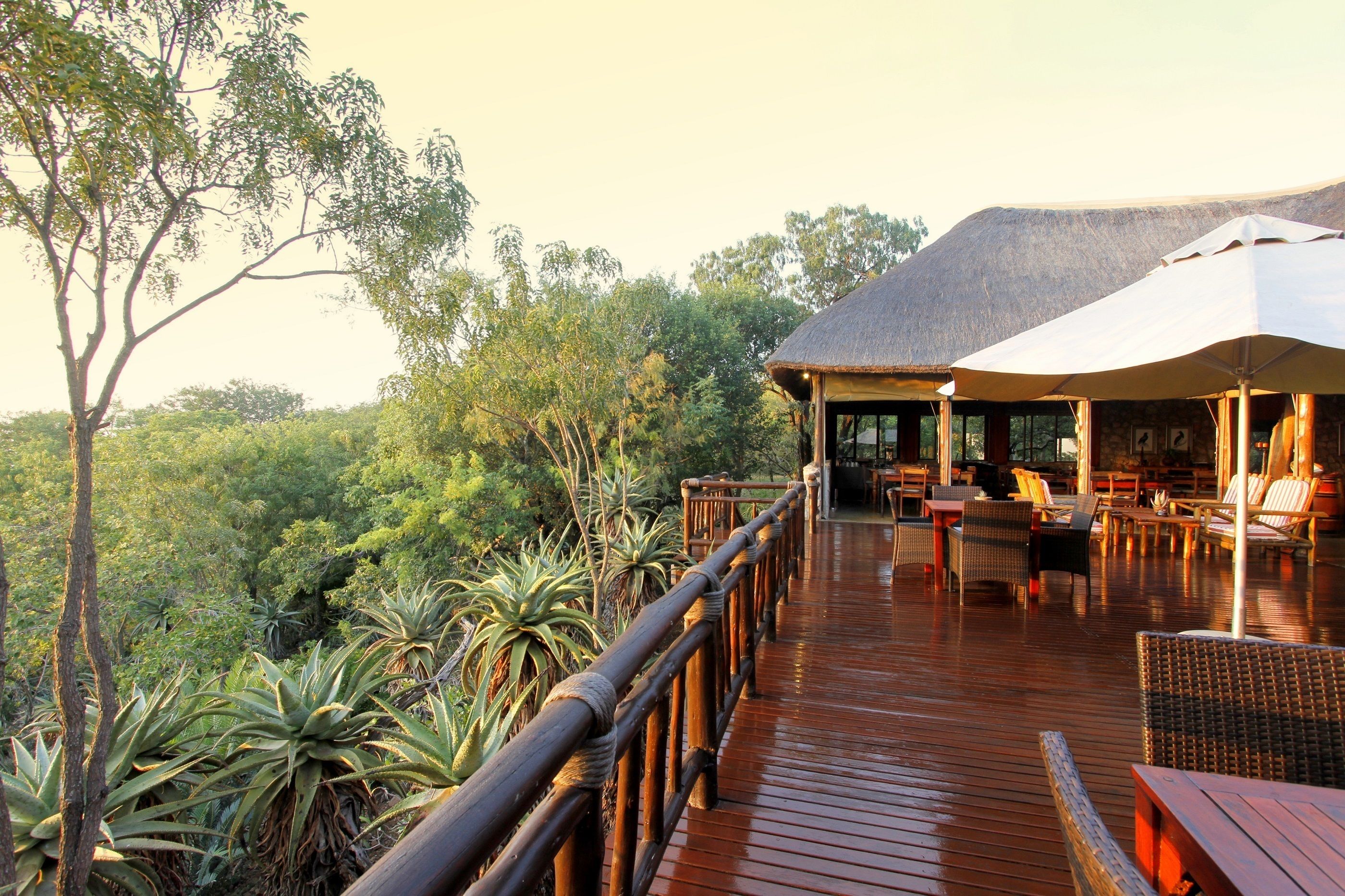 Se sirven desayunos, comidas, cenas y cocina africana 