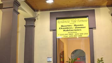 Ingresso della struttura