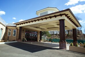 Fachada de la propiedad