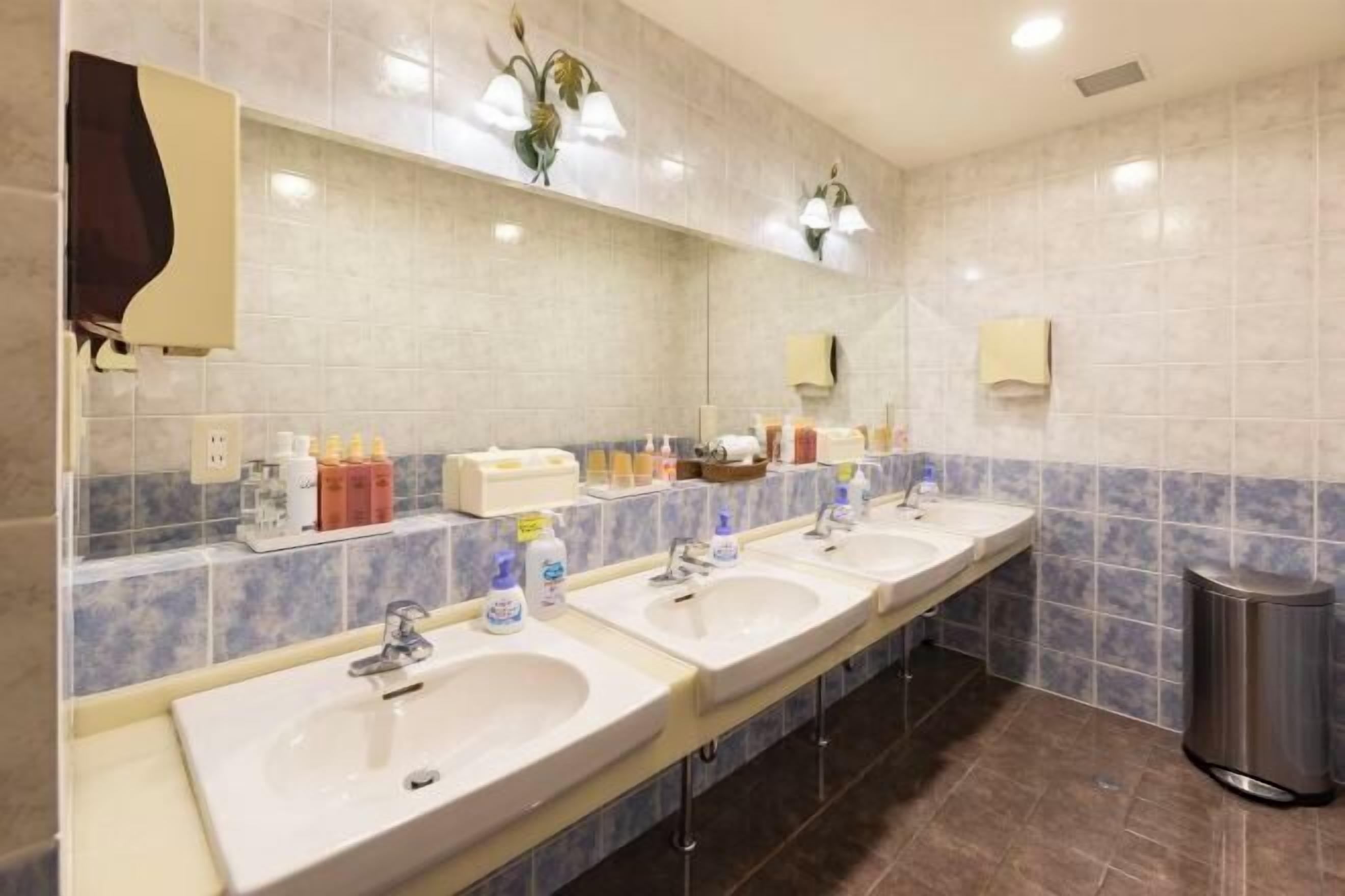 Sèche-cheveux, toilettes avec bidet électronique, serviettes fournies