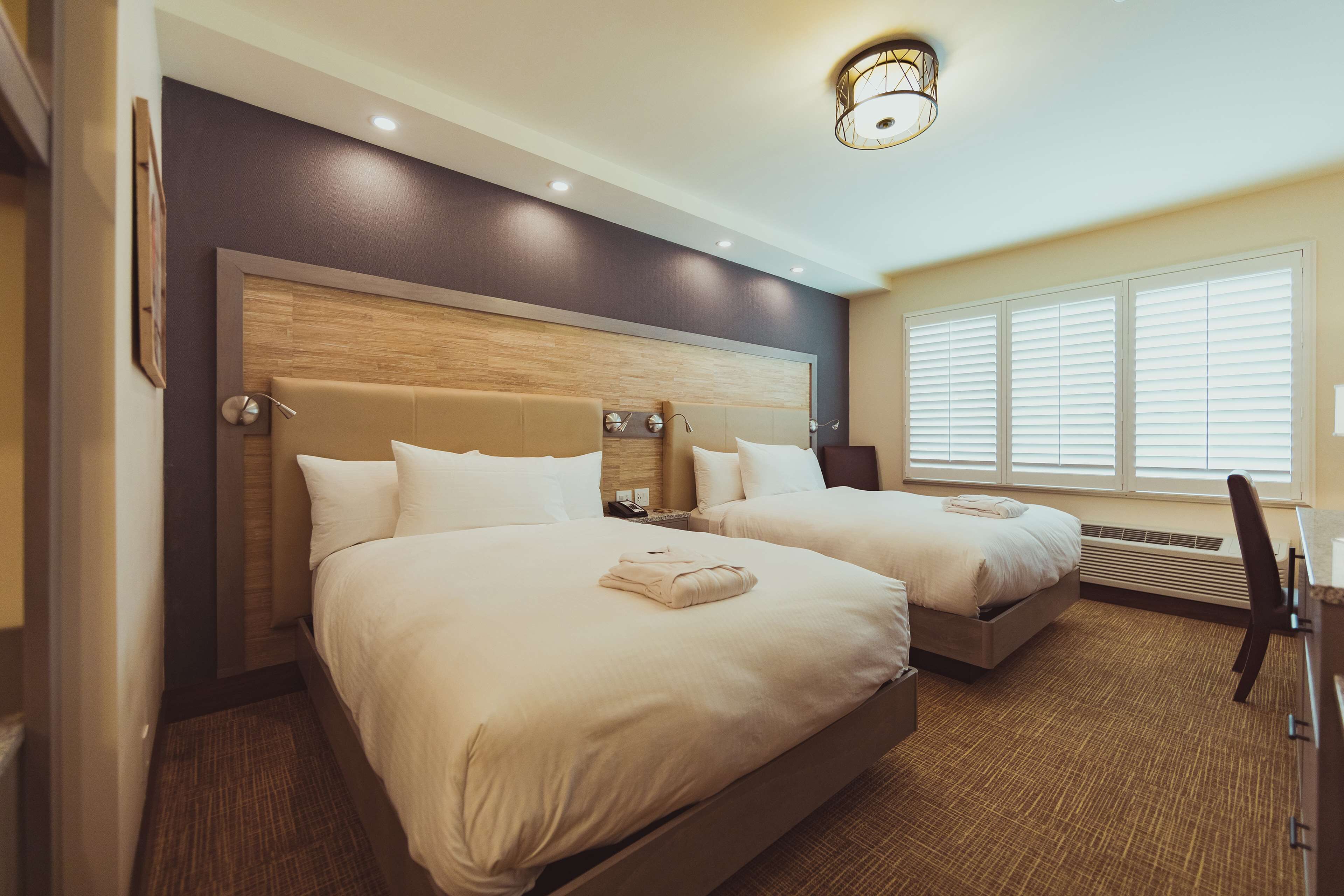 room, 2 queen beds (with desk) | premium bedding, in-room safe, iron/ironing board, free wifi