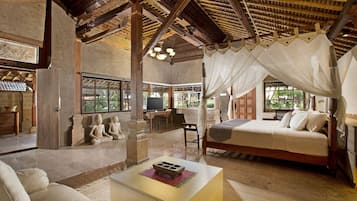 Vila, 1 kamar tidur (Ethnic) | 1 kamar tidur, minibar, brankas, dan meja kerja