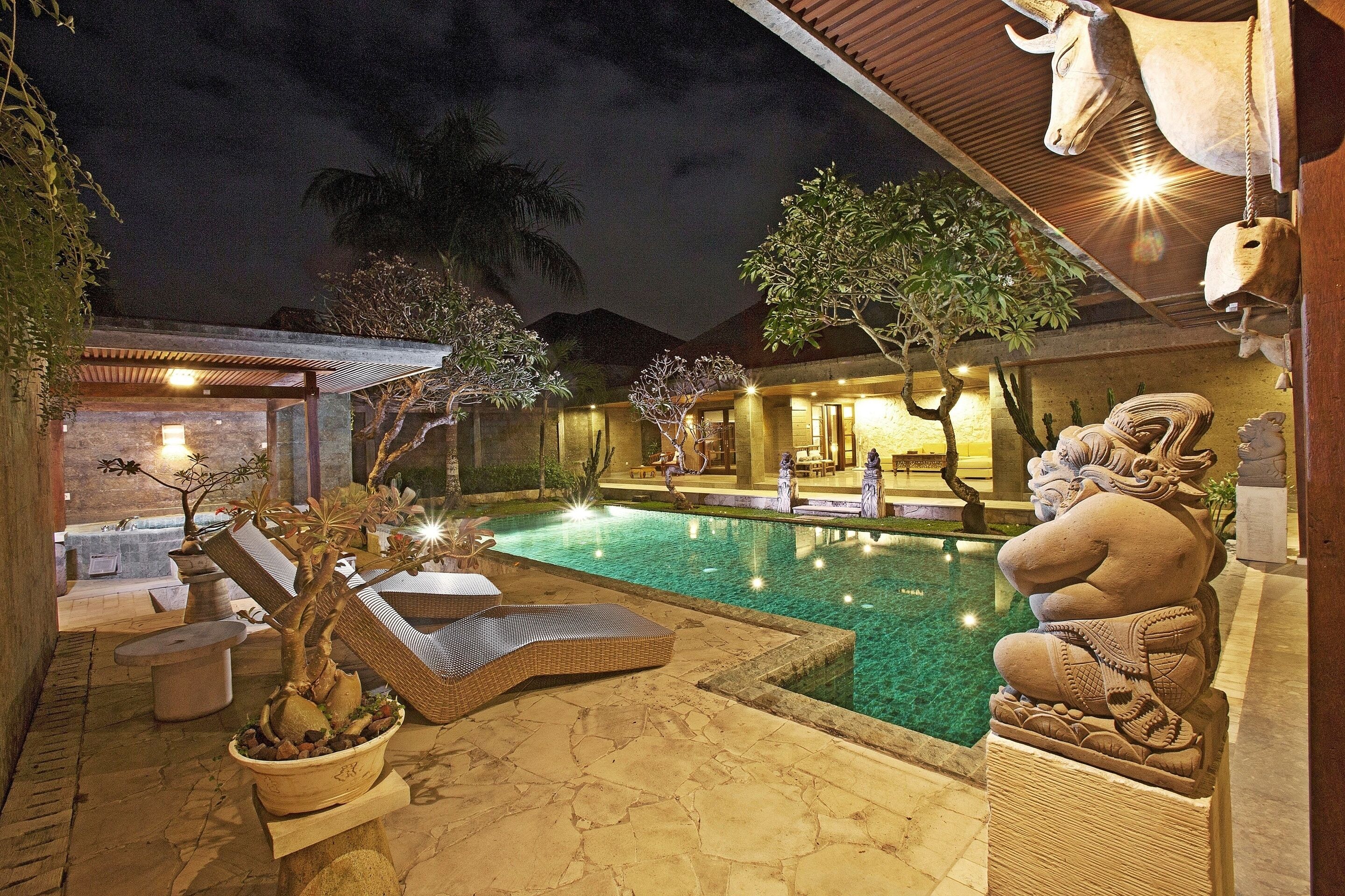 grand royal two bedroom pool villa | view from room