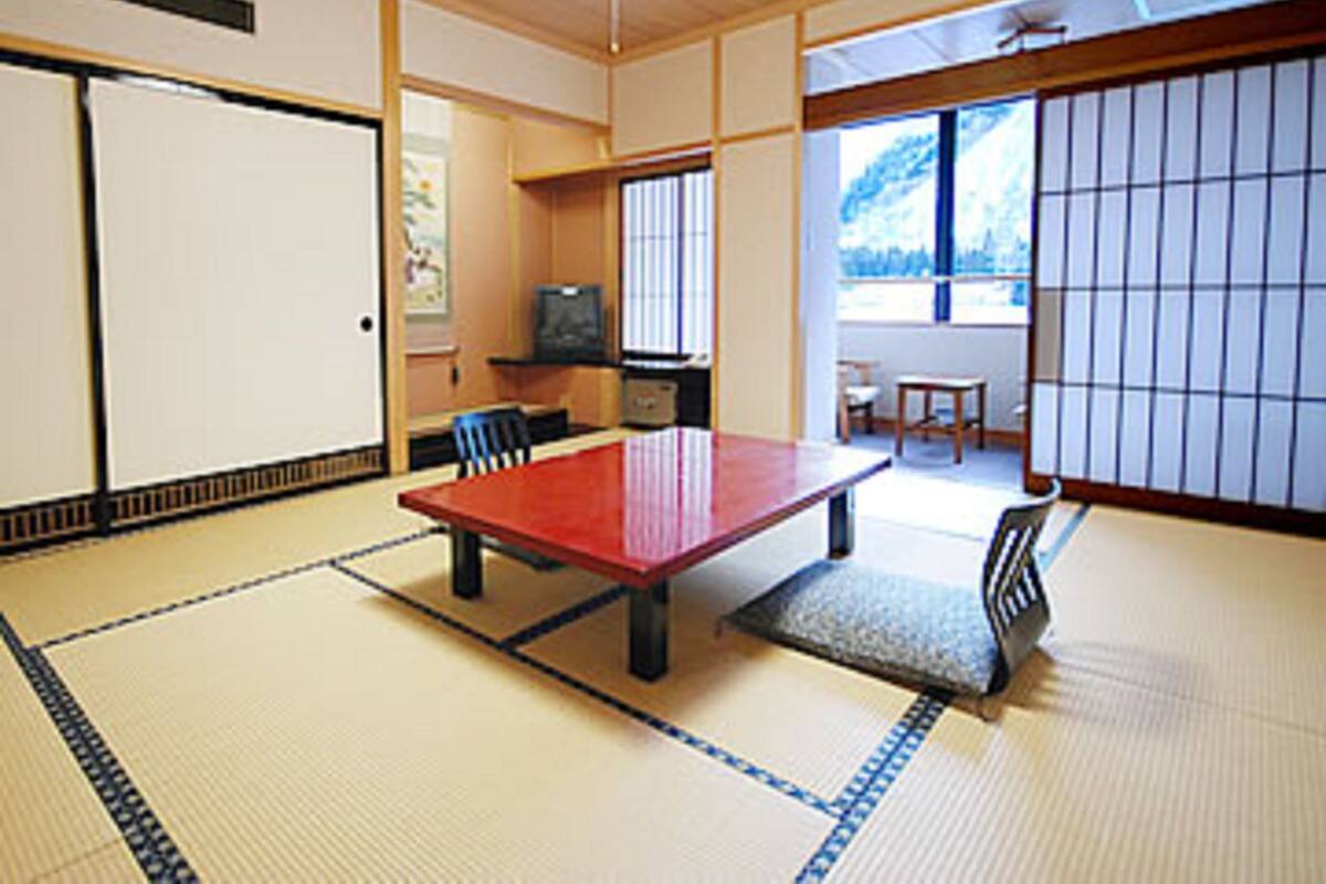 Japanese stlye room with shared bath