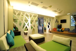 Sitzecke in der Lobby