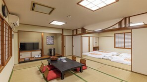 Japanese Style Room (50m²), Non Smoking | Iron/ironing board, free WiFi, bed sheets