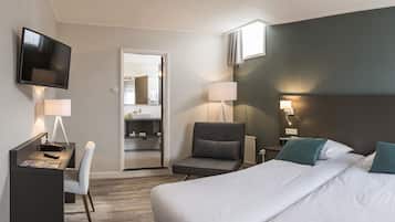 Luxury-Doppelzimmer | Minibar, Zimmersafe, Schreibtisch, laptopgeeigneter Arbeitsplatz