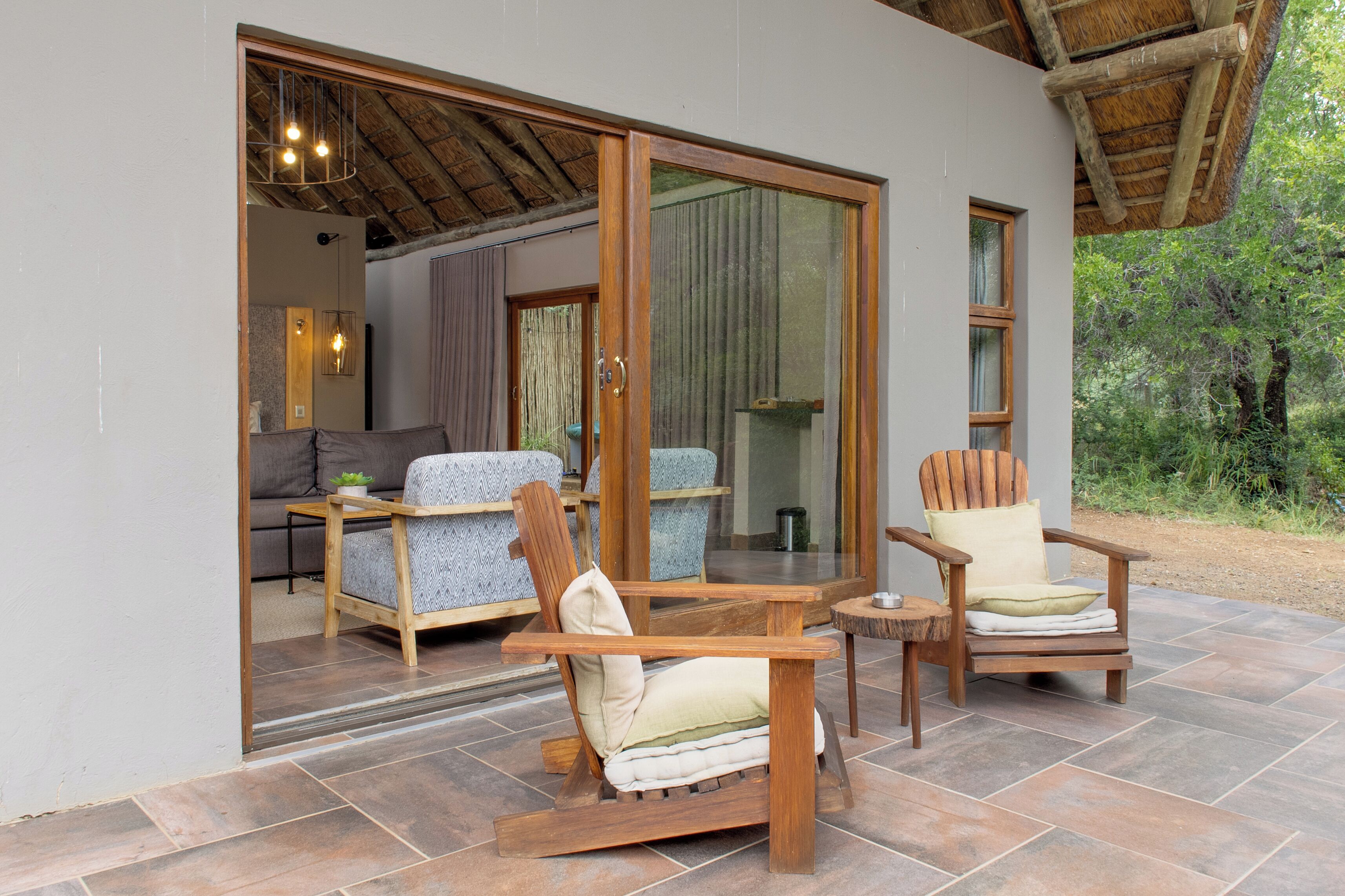 Luxury-Suite, 1 King-Bett, Whirlpool | Terrasse/Patio