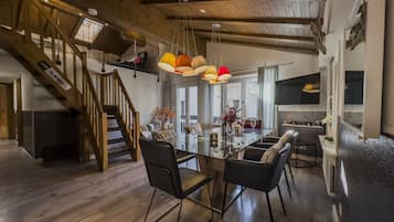 Appartement Design, 3 chambres, vue montagne | Coin séjour