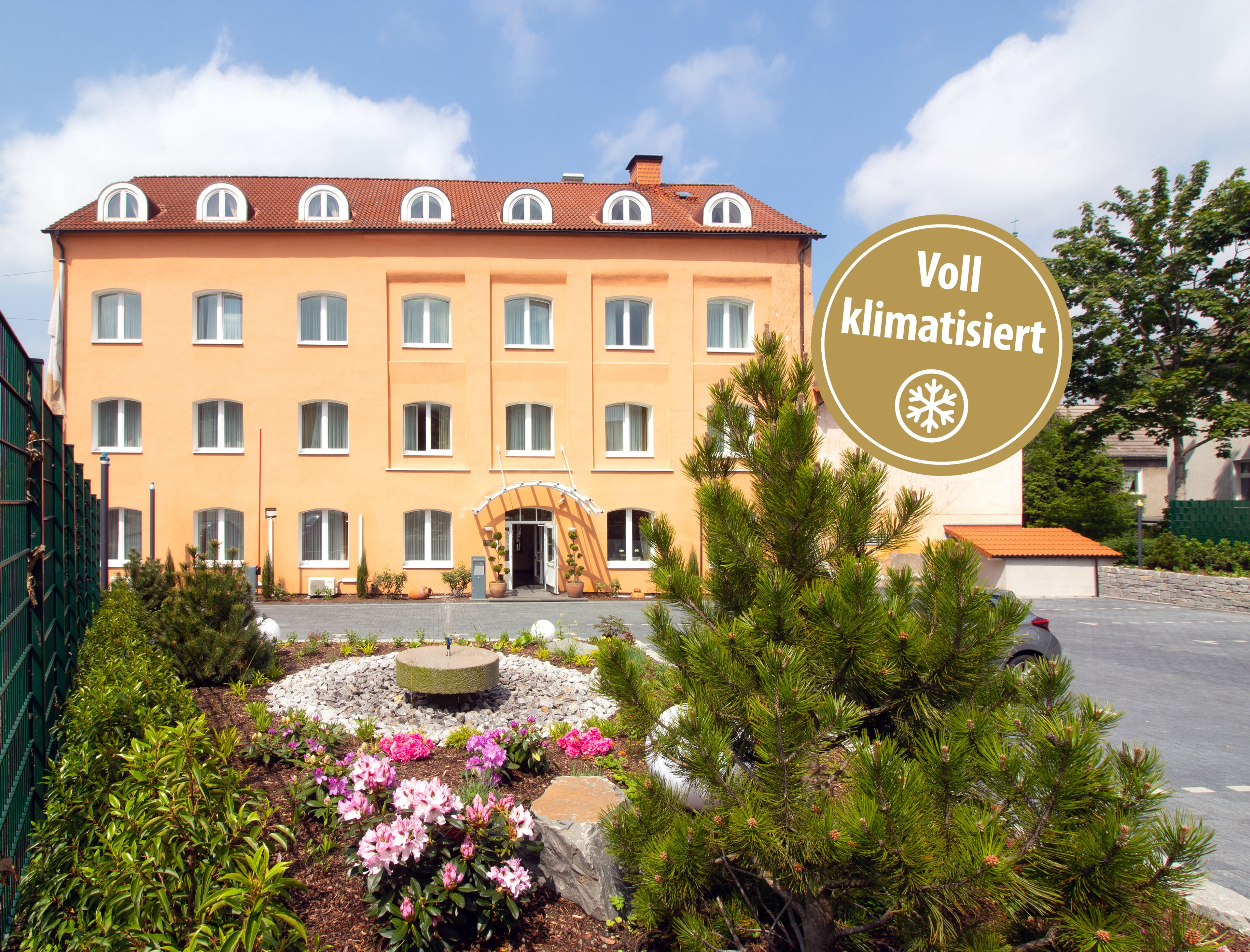 Fassade der Unterkunft