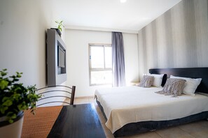 Minibar, in-room safe, desk, free WiFi