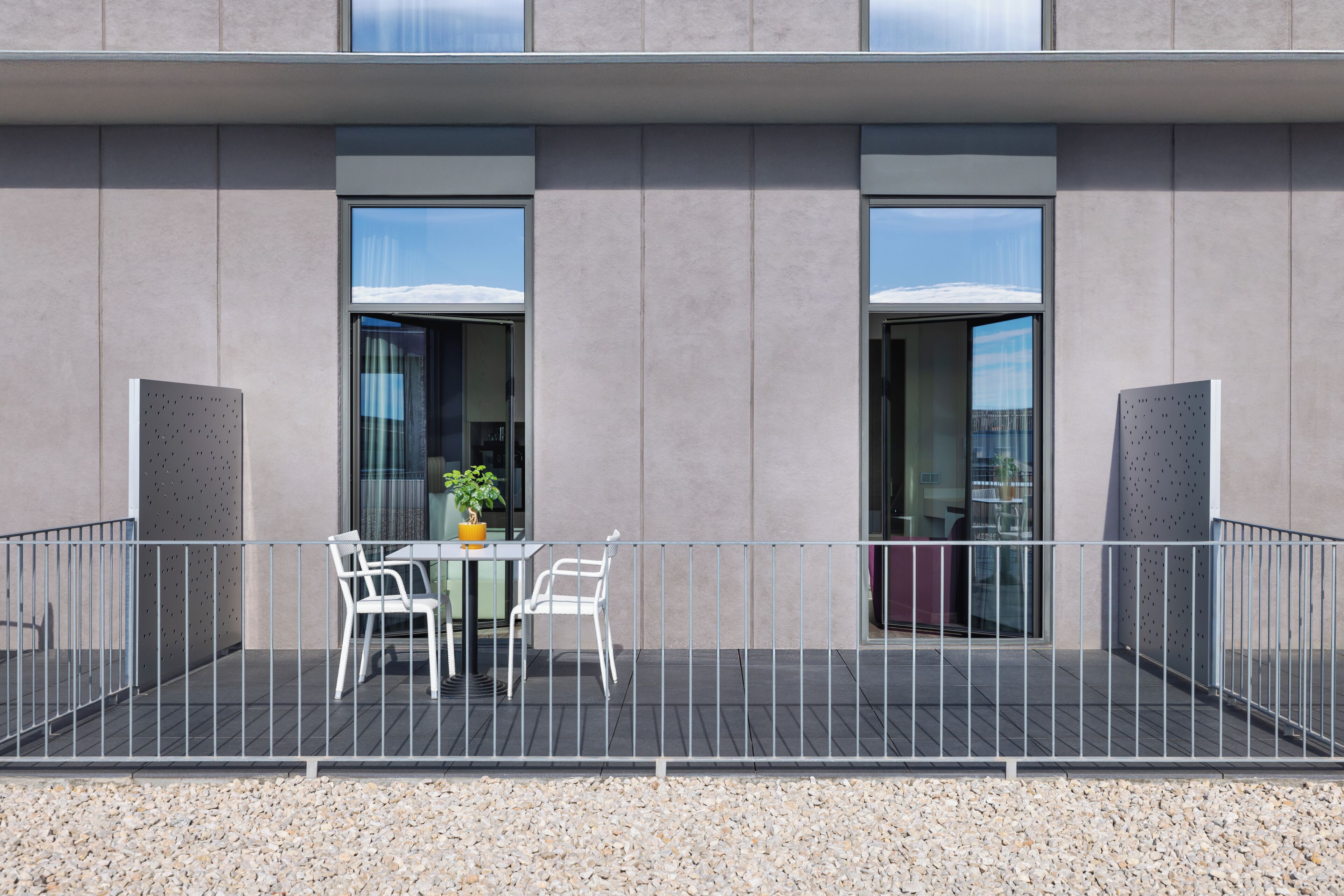 Double Room, Terrace | Premium bedding, minibar, in-room safe, desk