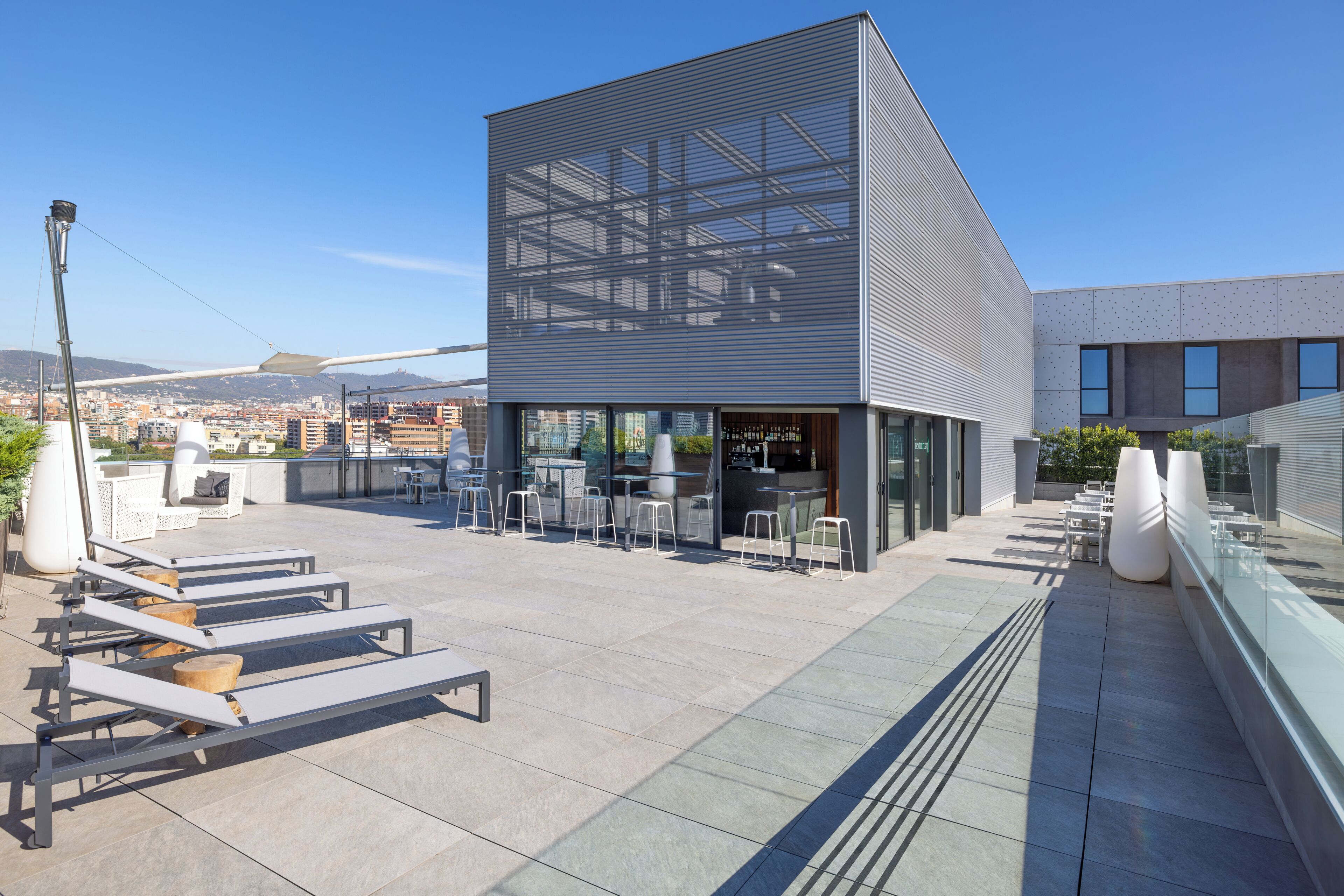 Terraza en la azotea