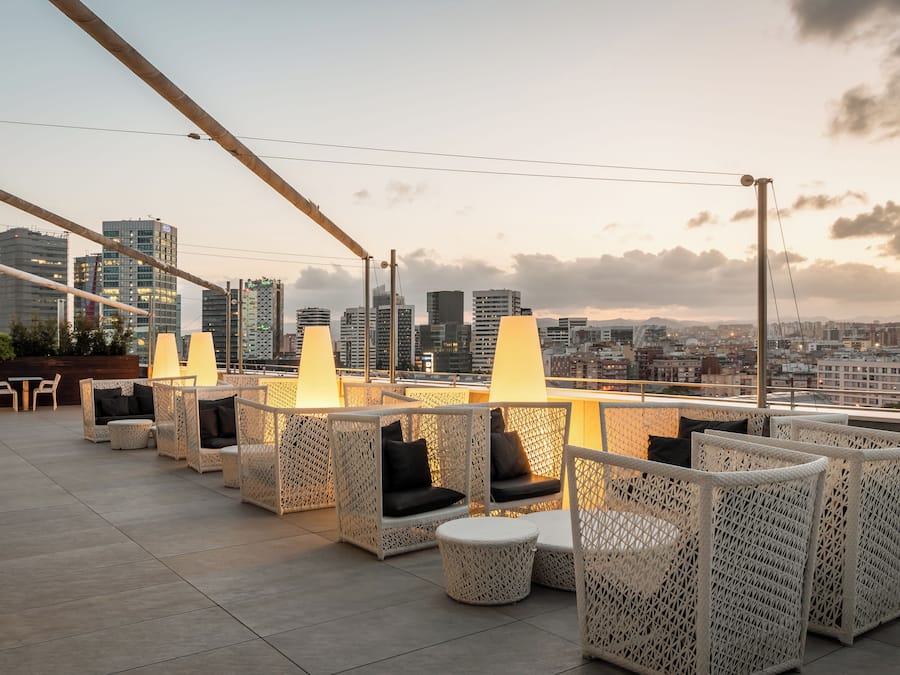 Terraza en la azotea