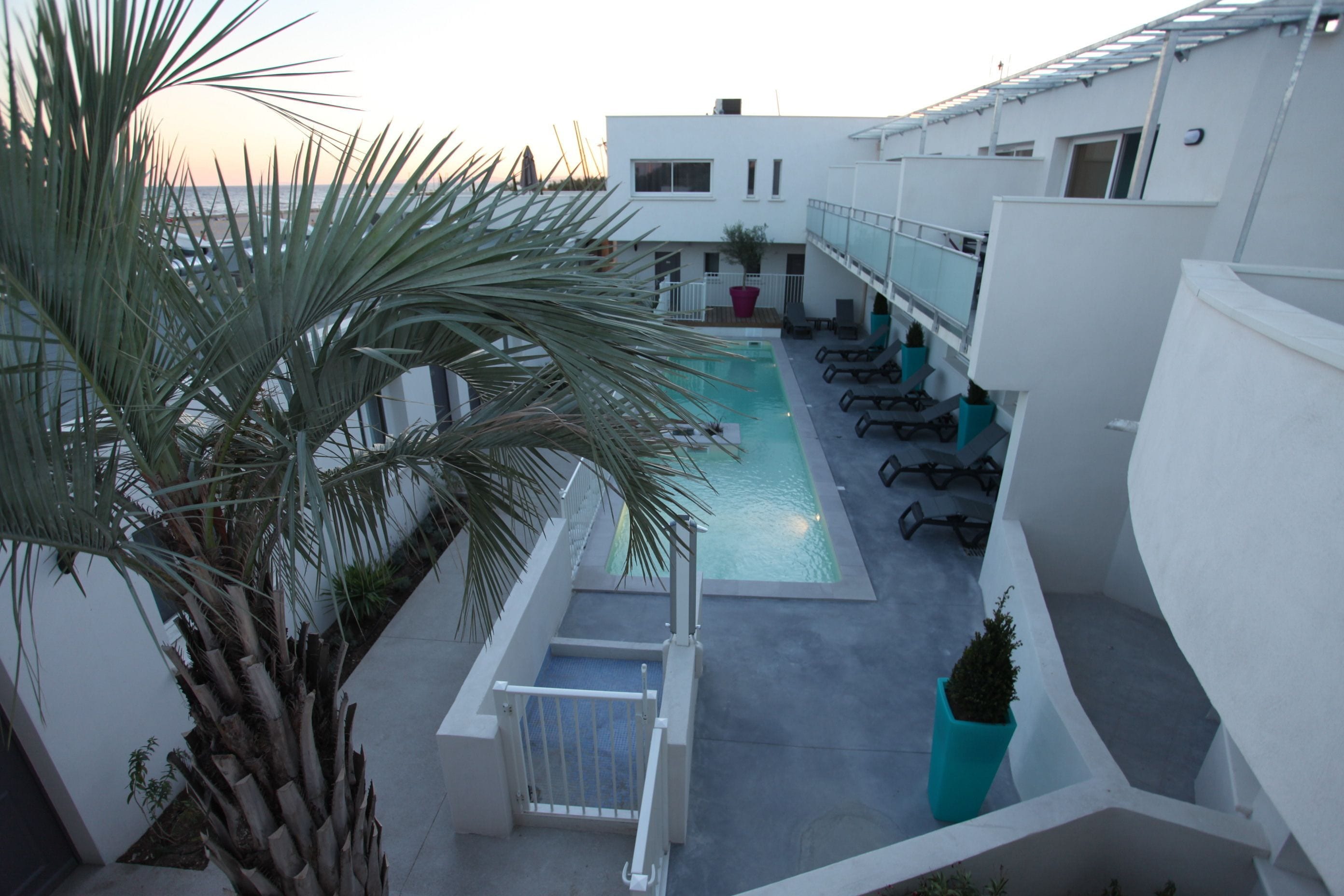 Seasonal outdoor pool