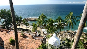 Uitzicht vanuit accommodatie