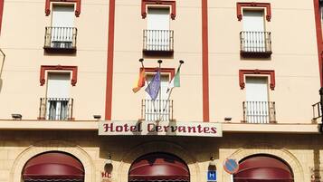 Fachada del alojamiento