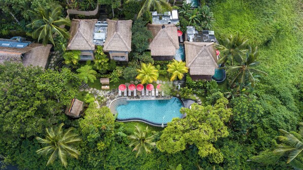 Aerial view - Puri Gangga Resort Ubud (Sebatu)
