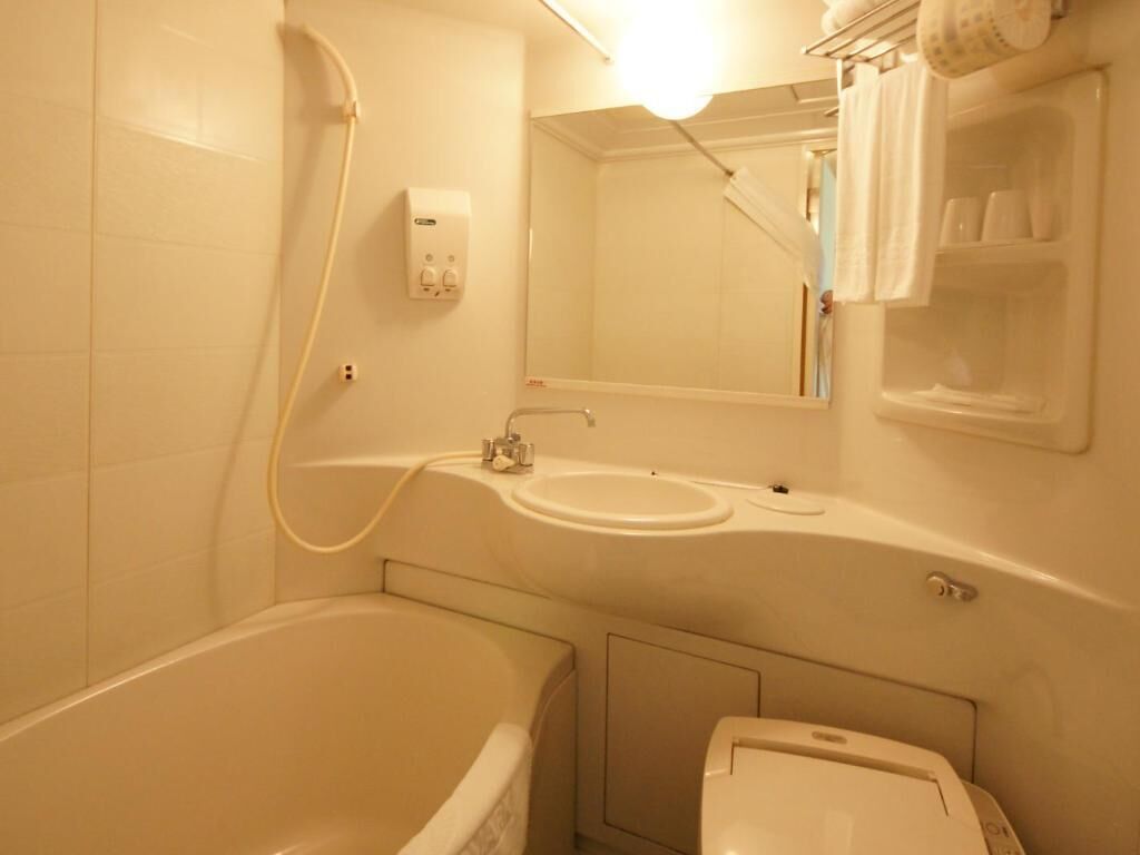 Bathroom | Free toiletries, hair dryer, slippers, bidet