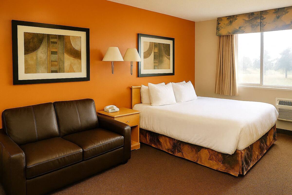 Deluxe Room | Desk, laptop workspace, WiFi (free), bed sheets