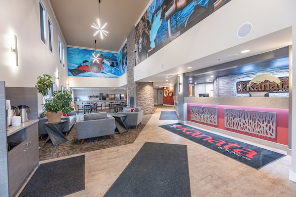 Sala de estar en el lobby