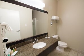 Superior-Suite, 1 King-Bett, Whirlpool | Badezimmer
