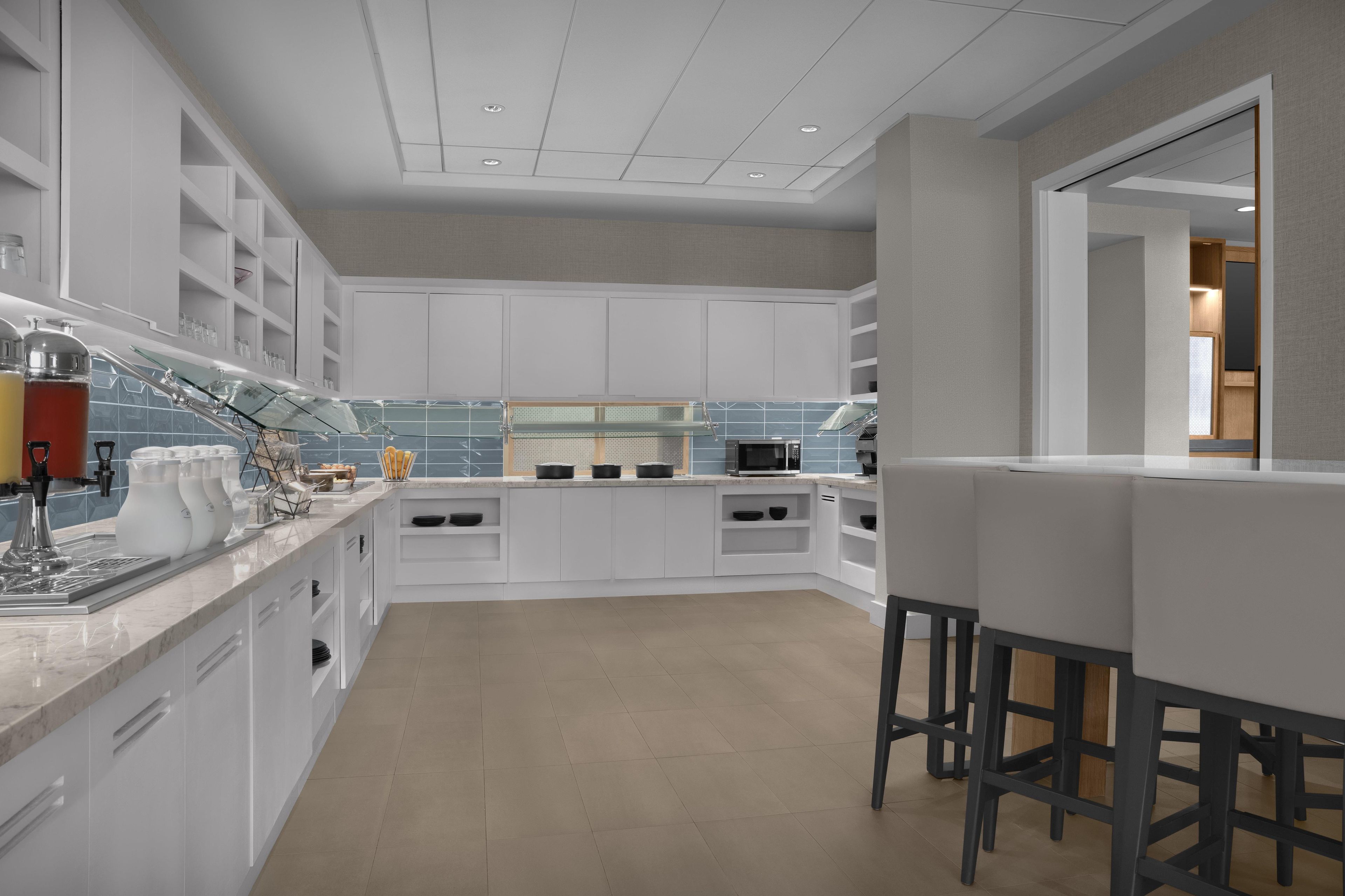 Breakfast area