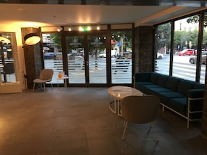 Sitzecke in der Lobby