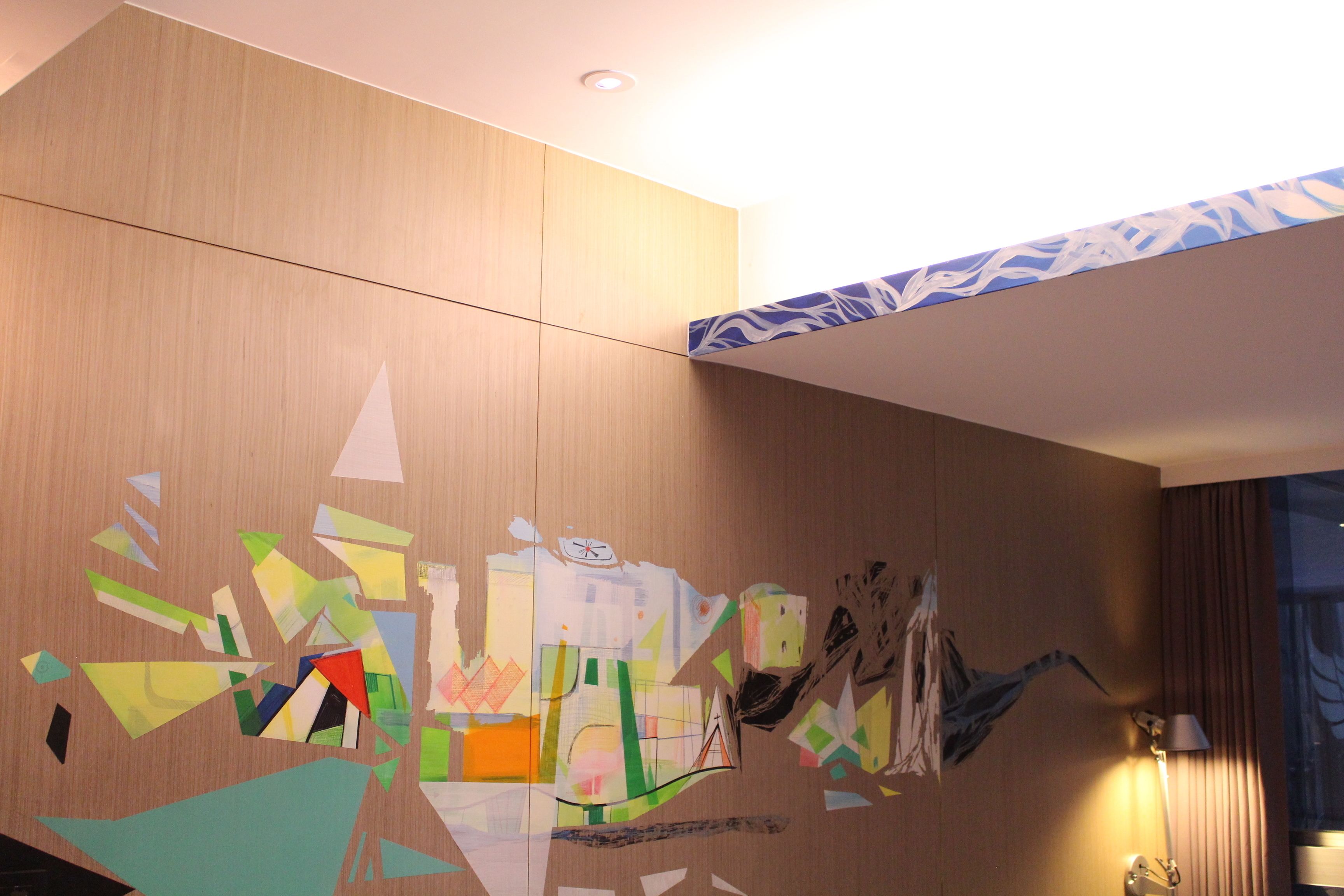 puzzle taichung arts room | bathroom | shower, hair dryer, slippers, towels