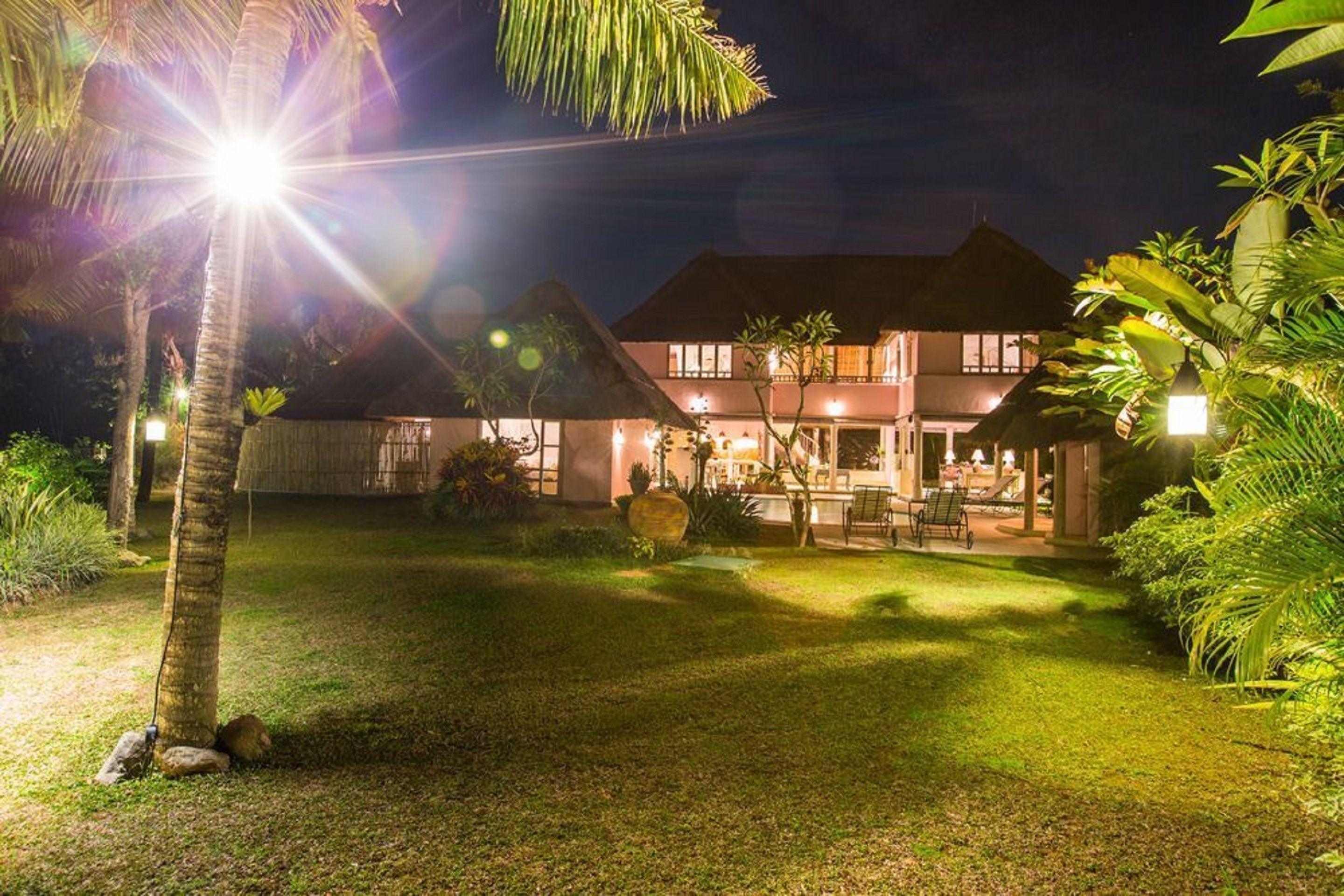 front of property – evening/night