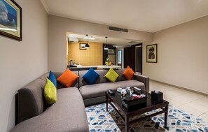 Junior Suite | 1 bedroom, minibar, in-room safe, iron/ironing board - Boudl Abha (Abha)