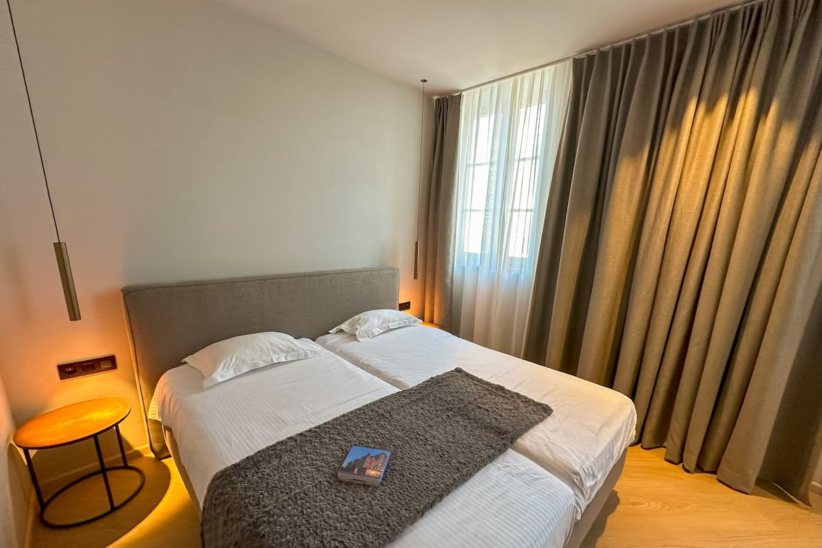 Habitación estándar con 2 camas individuales | Minibar, caja de seguridad en la habitación y escritorio