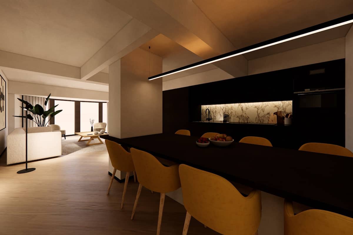 family suite | living area | flat-screen tv