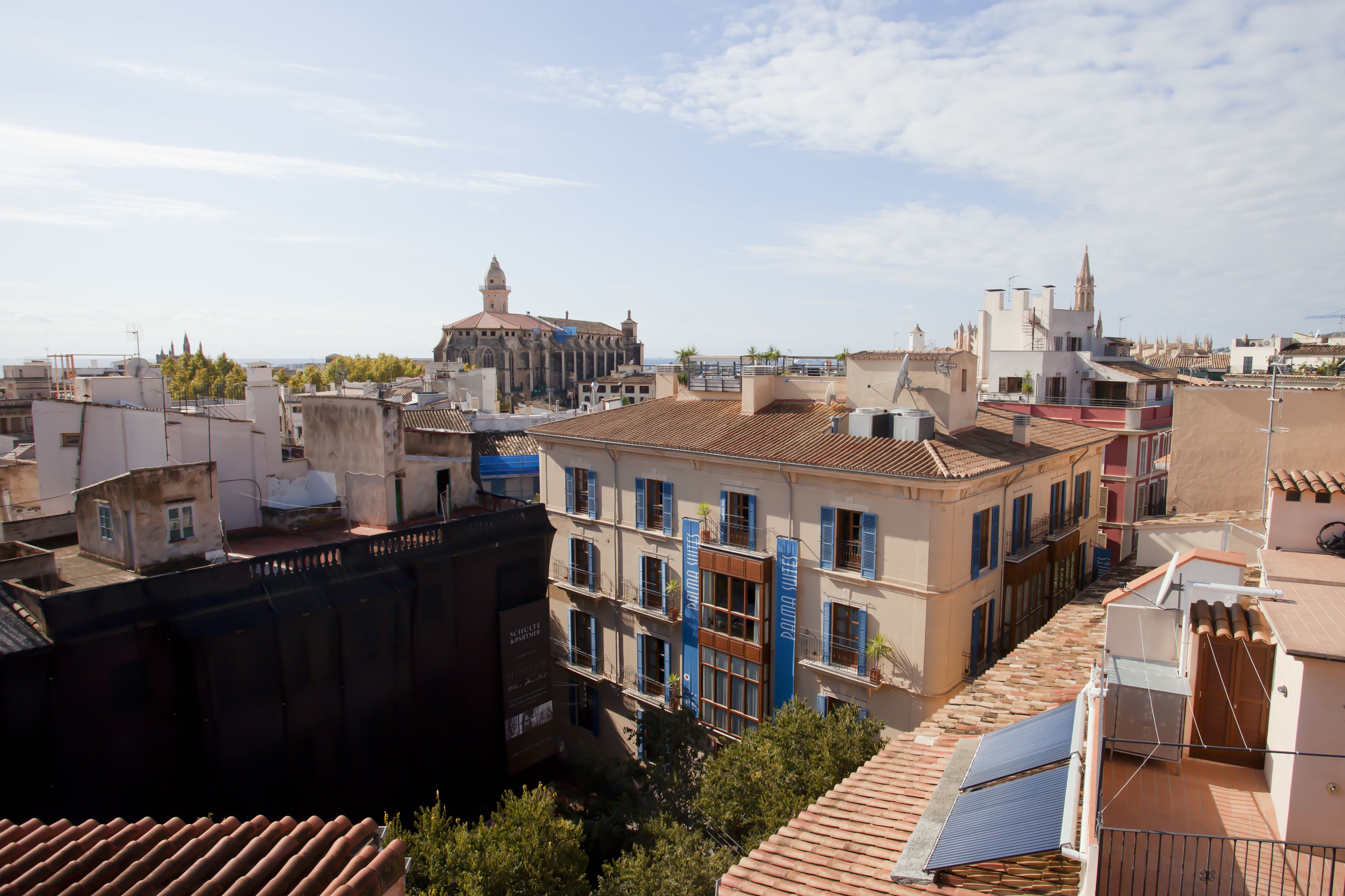 Voorkant van accommodatie