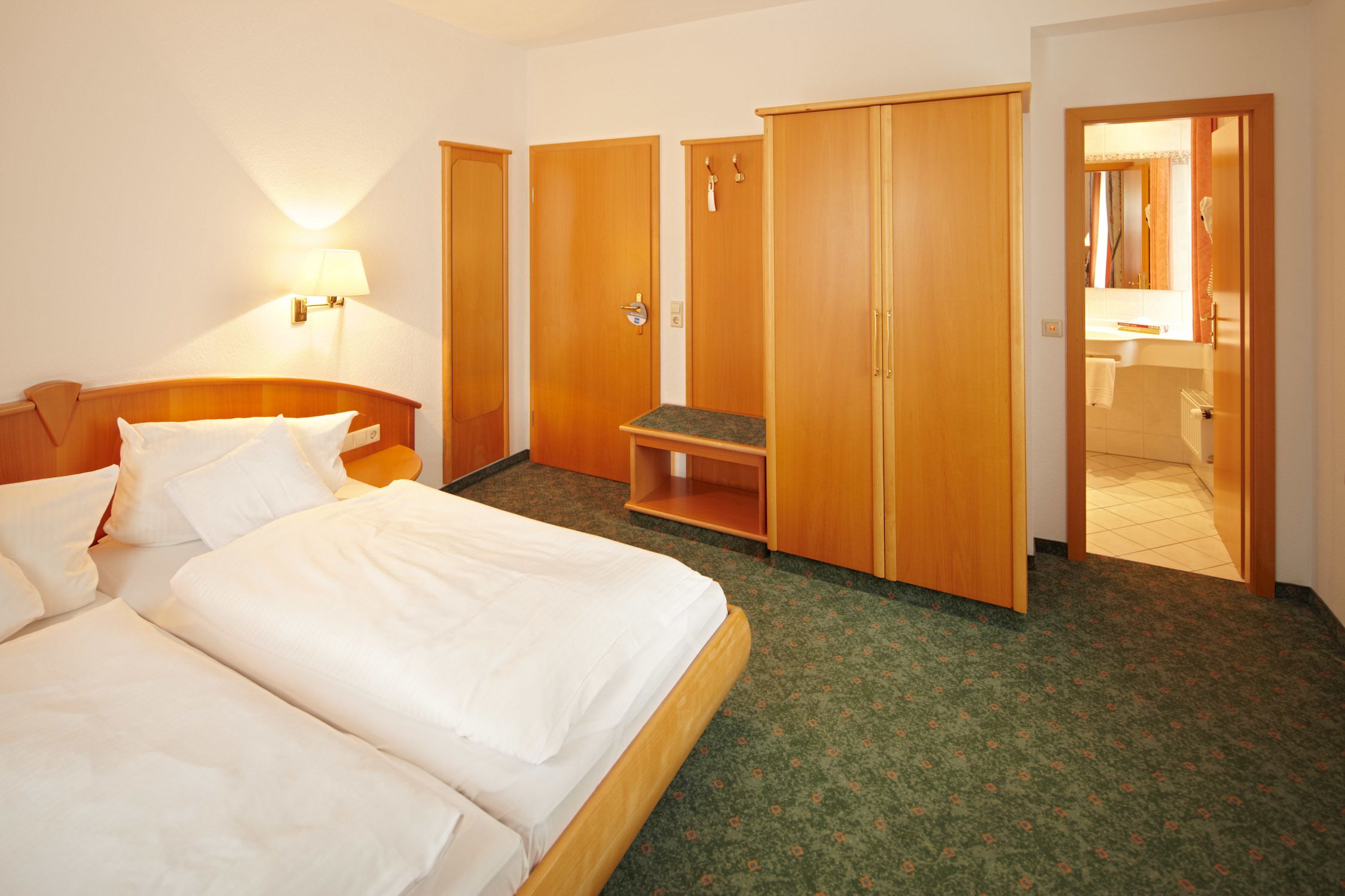 standard double room | desk, soundproofing, free cots/infant beds, wifi