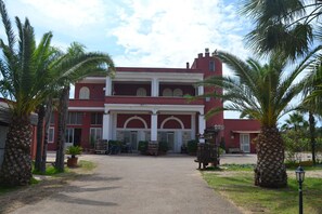 Façade de l’hébergement